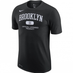 布鲁克林篮网队黑色T恤 2021