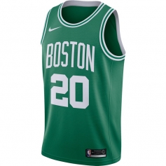 戈登-海沃德球衣 波士顿凯尔特人队20号 球迷经典配色版 绿色