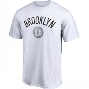 布鲁克林篮网队图标短袖 白色