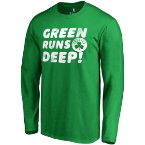波士顿凯尔特人队球迷长袖 绿色